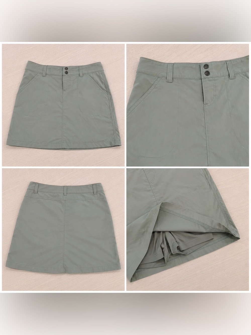 Columbia womens Omni-Shield Olive Green skirt